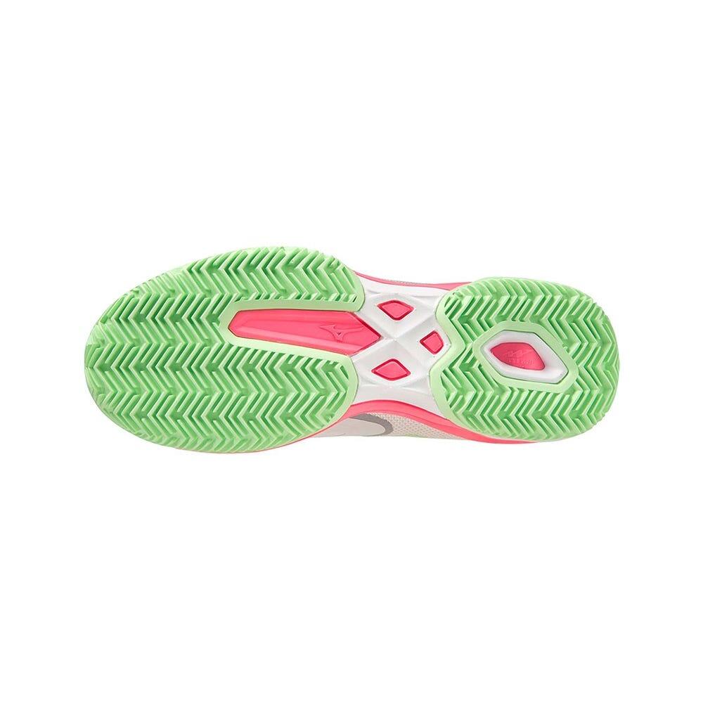 Mizuno Wave Exceed Light 2 Padel Blanco Rosa Mujer 61gb232360 3/3
