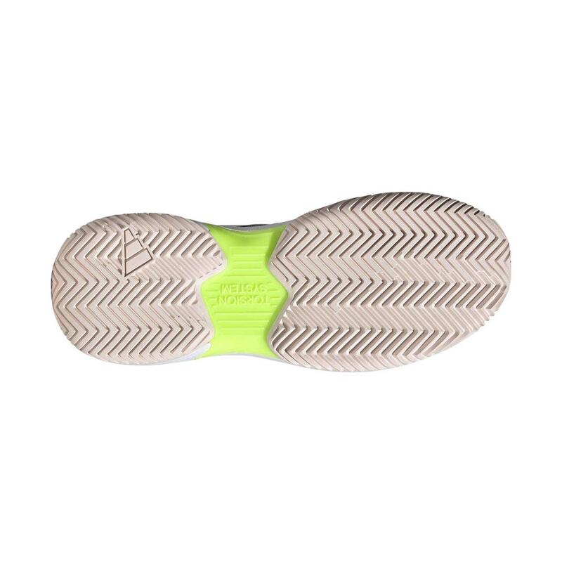 Chaussures Femme Adidas Courtjam Control Id1544 Vertes