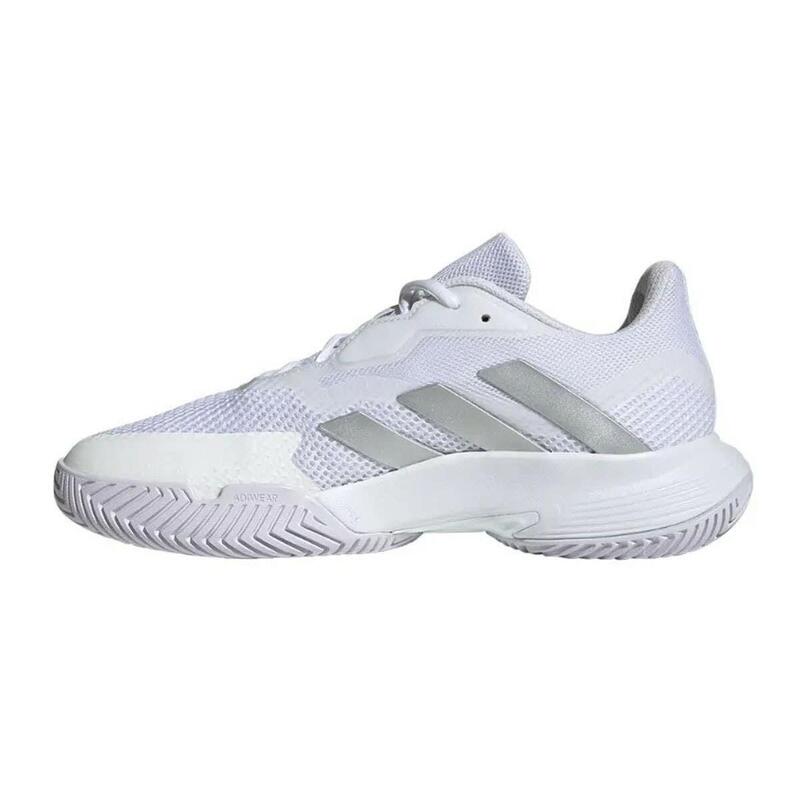Adidas Courtjam Control Clay White Womens Id1546