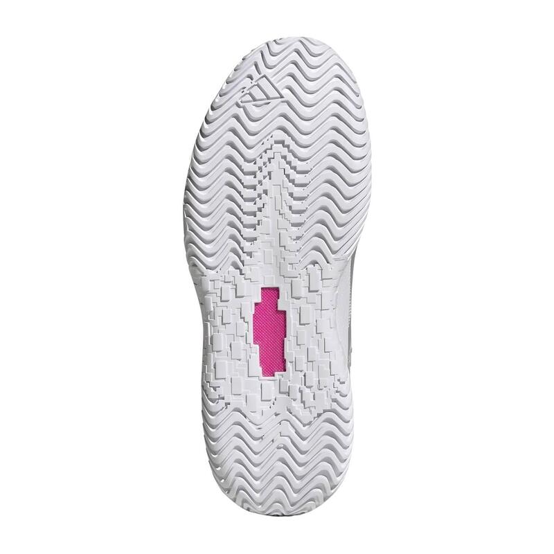 Pantofi de tenis adidas Solematch Control gri damă