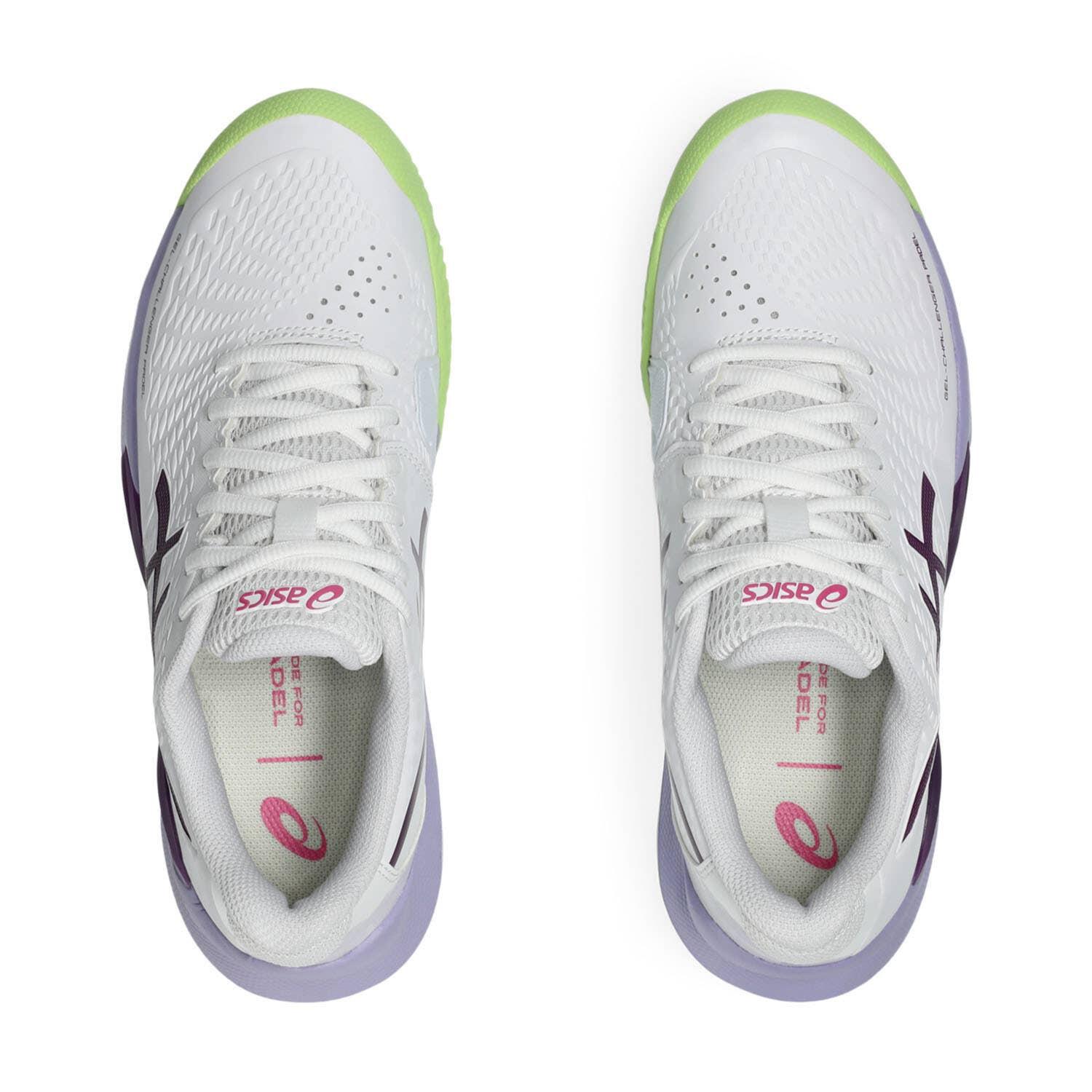 Asics Gel Challenger 14 Padel 1042a232 101 Blanc Pour Femmes 4/7
