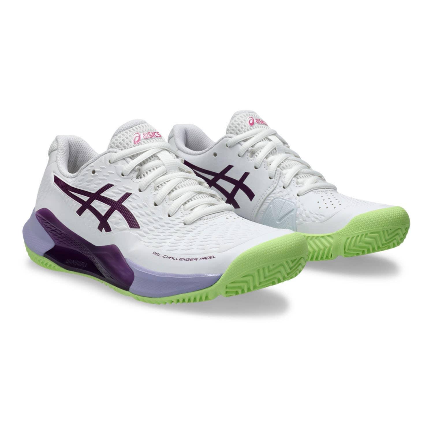 Asics Gel Challenger 14 Padel 1042a232 101 Blanc Pour Femmes 3/7