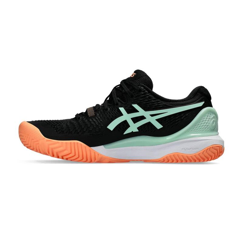 Asics Gel-resolution 9 Padel 1042a245-001 Naranja Mujer