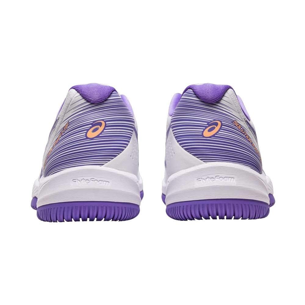 Asics Solution Swift Ff Blanco Morado 1042a197-105 Mujer 3/5