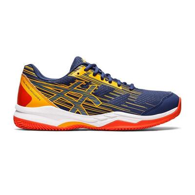 Asics Gel-padel Exclusive 6 1041a200 400 Schuhe In Blau Und Gelb