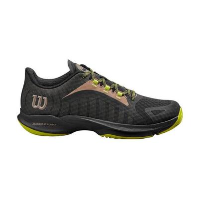 Zapatillas Wilson Hurakn Pro Negro Verde Lima