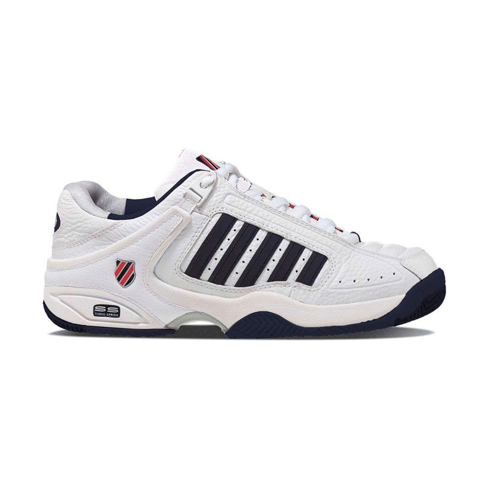 K-SWISS White And Blue K-swiss Defier Rs 01033164 Padel Shoes