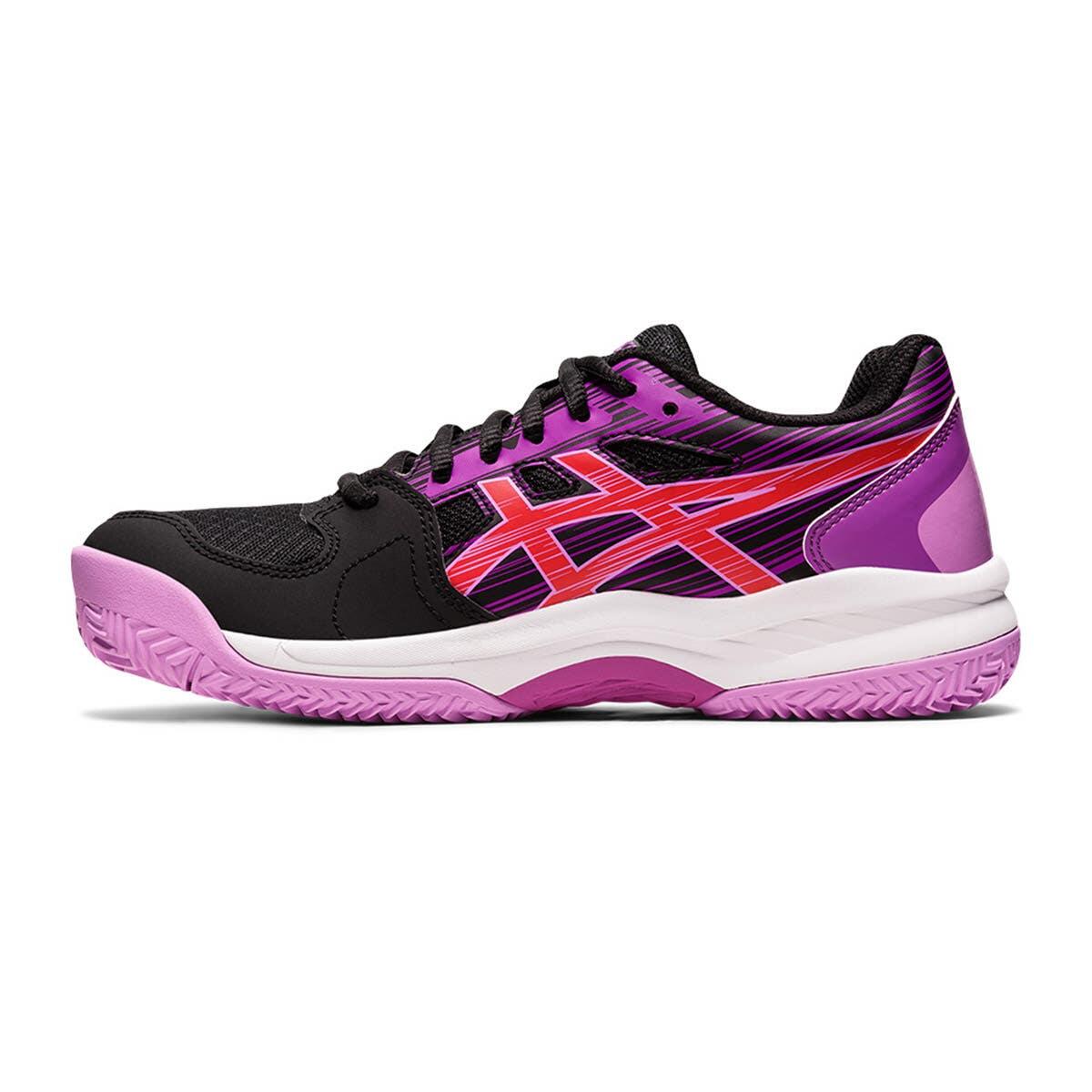 Scarpe Da Donna Asics Gel-padel Exclusive 6 1042a143 004 Nere E Lilla 2/5