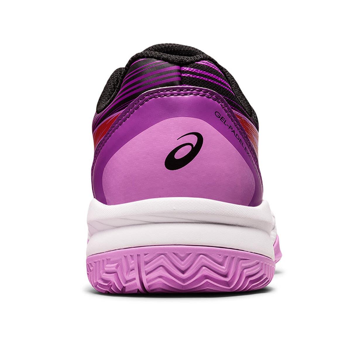 Scarpe Da Donna Asics Gel-padel Exclusive 6 1042a143 004 Nere E Lilla 3/5