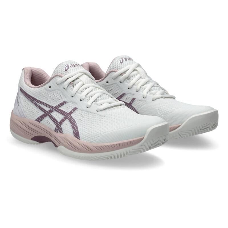 Zapatillas Asics Gel Game 9 Clay Blanco Malva Mujer -  - 37