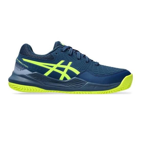Asics Gel Resolution 9 Gs Clay 1044a068 Junior Blu Navy
