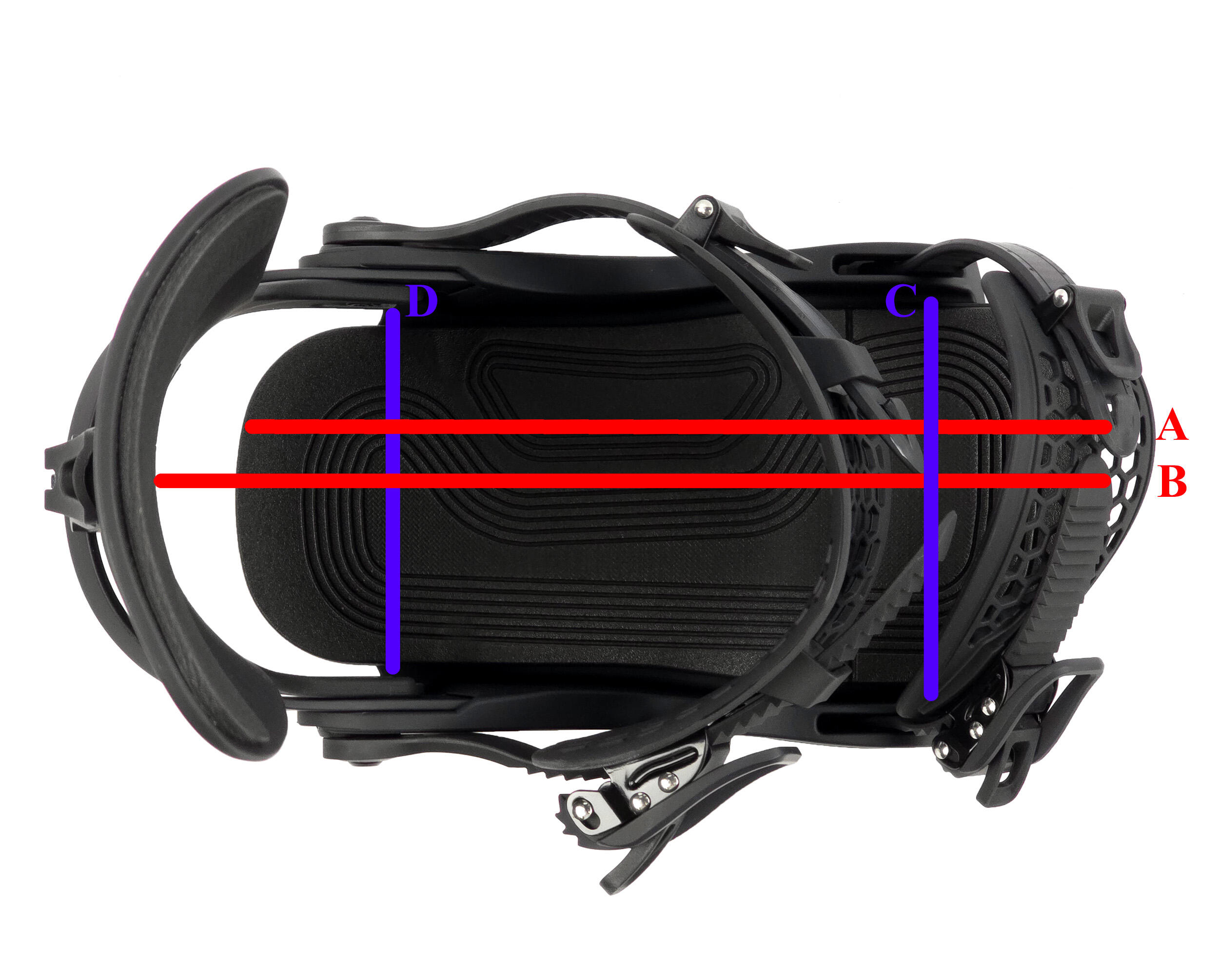 Fixações de Snowboard Raven King 5/7