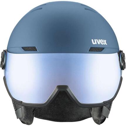 Uvex Wanted Visor Blue Mat Helm mit Visier