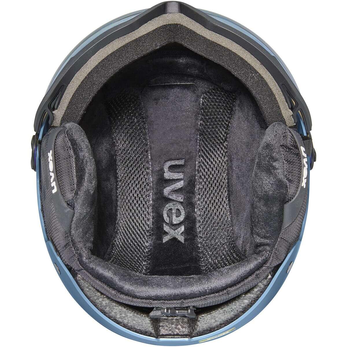 Casco Uvex Wanted Visor Azul Mate 4/6