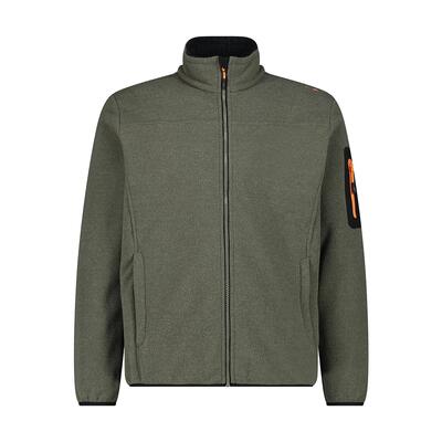Fleecevesten truien heren - cmp man fleece jacket - olive