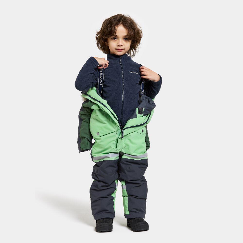 Didriksons Bjarven III Kids Snowsuit - Pale Mint 3/6
