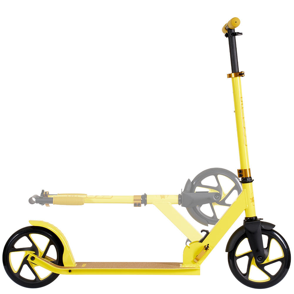 Story Urban Go Step Yellow, de vouwstep voor kinderen en volwassenen 3/3
