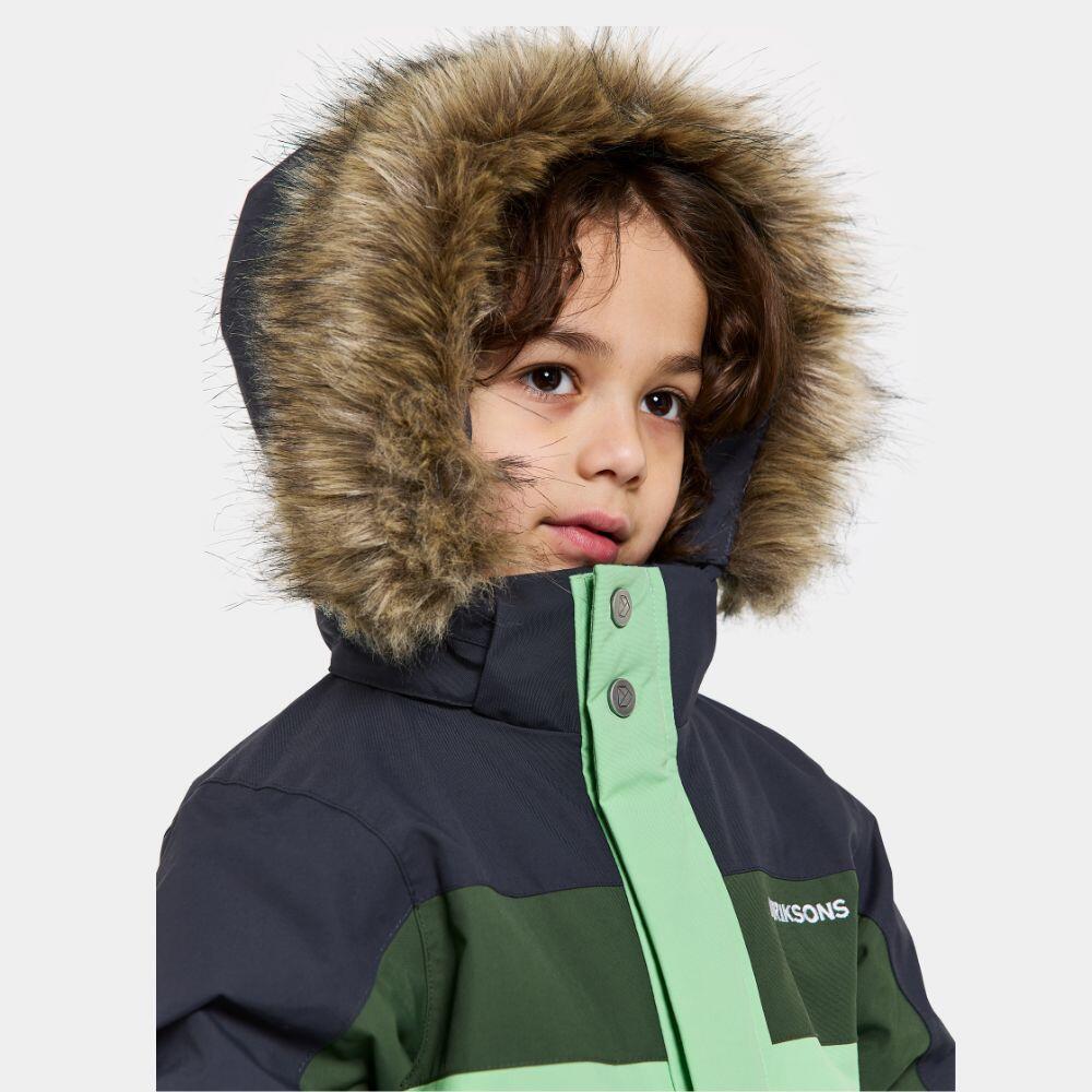 Didriksons Bjarven III Kids Snowsuit - Pale Mint 4/6
