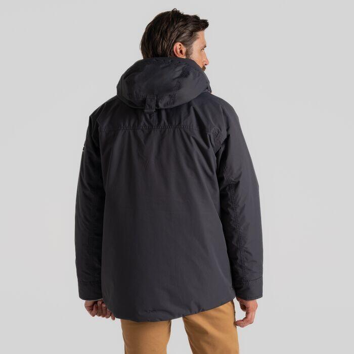 Craghoppers Men's Breckon Waterproof Insulated Jacket-Dark Iron
