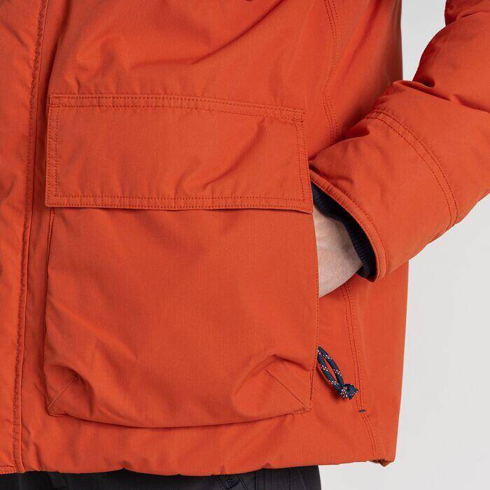 Craghoppers Men's Breckon Waterproof Insulated Jacket Carnelian Orange -  4