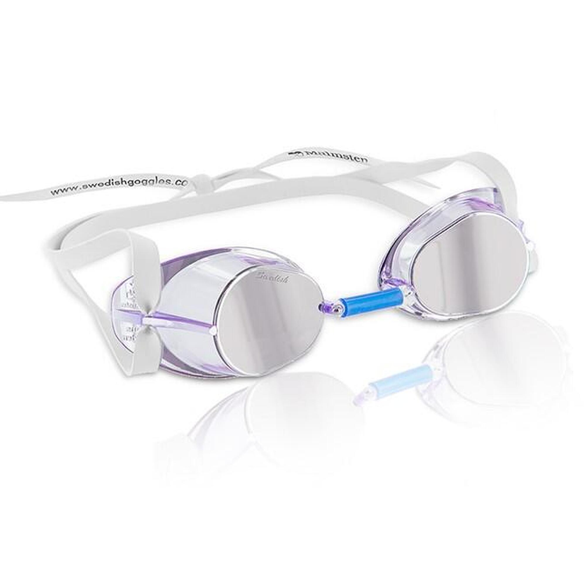 Lunettes de natation suédoises Malmsten Jewel Lila