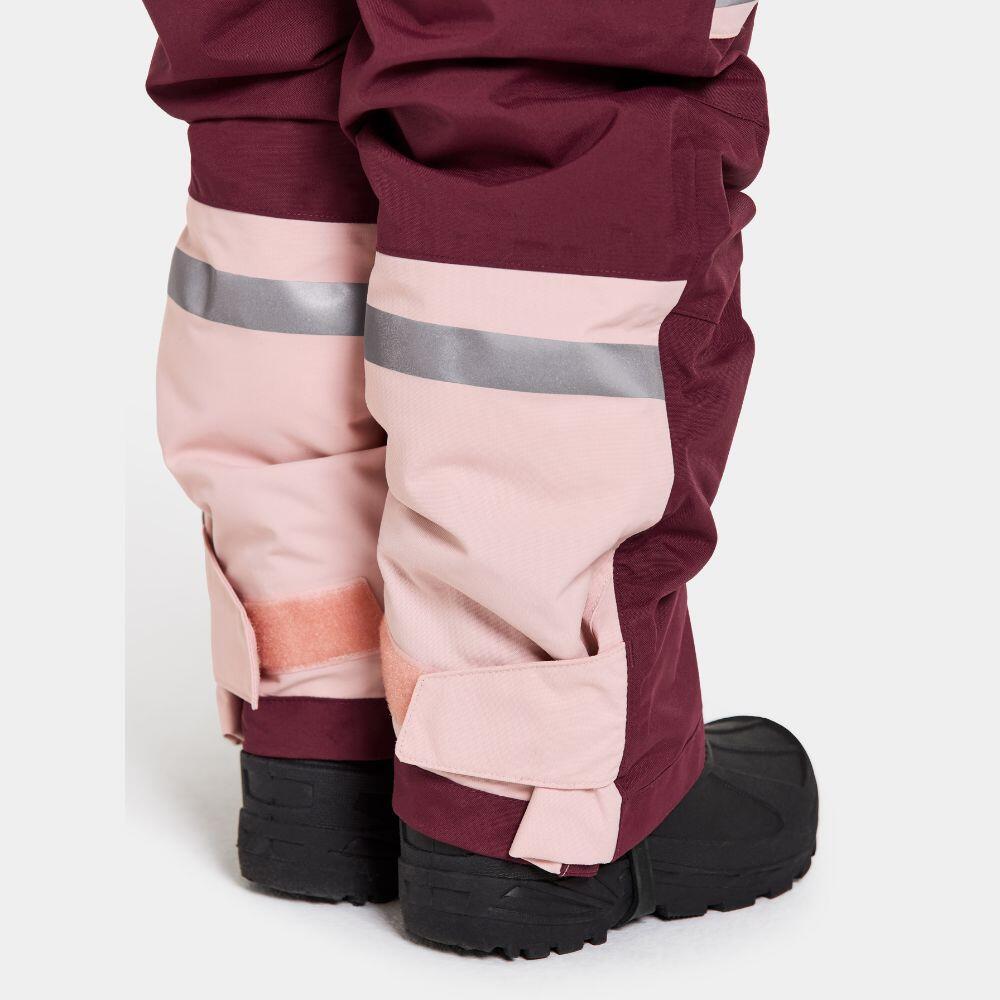 Didriksons Kids Bjarven III Snowsuit - Dusty Pink 4/7