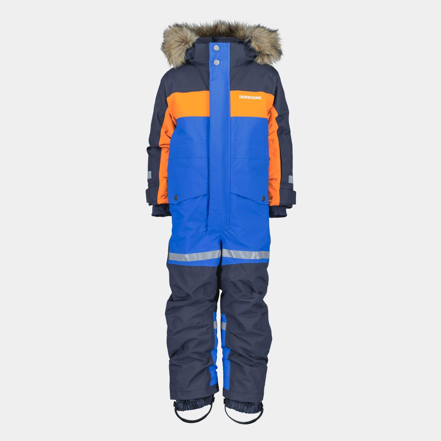 DIDRIKSONS Didriksons Kids Bjarven III Snowsuit - Caribbean Blue
