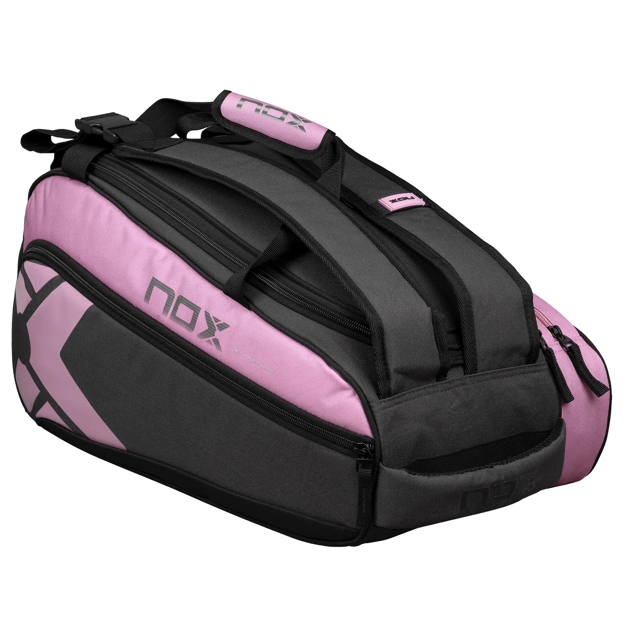 NOX Portaracchette STREET SERIES grigio/rosa