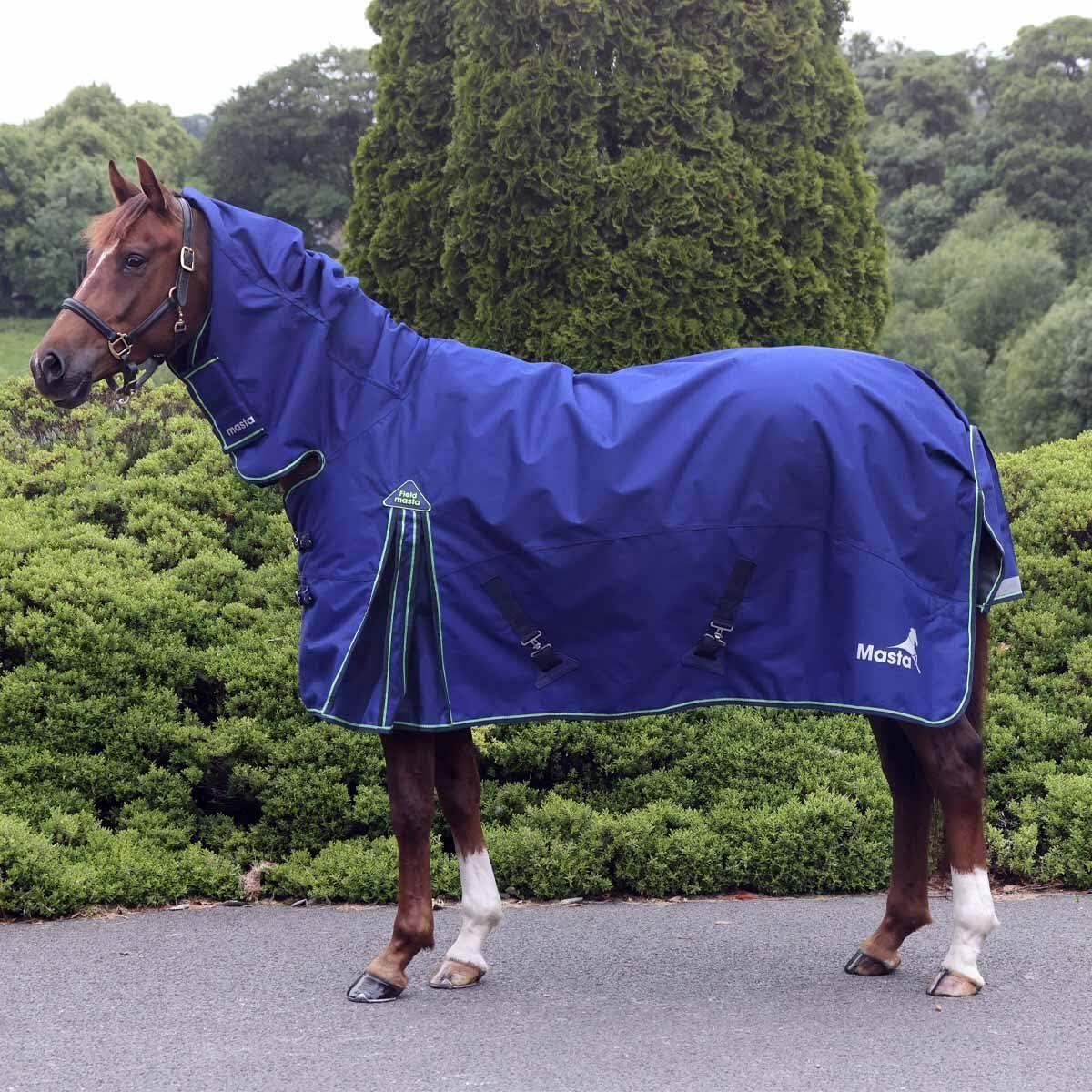 MASTA Lightweight 100g horse turnout rug with combo neck