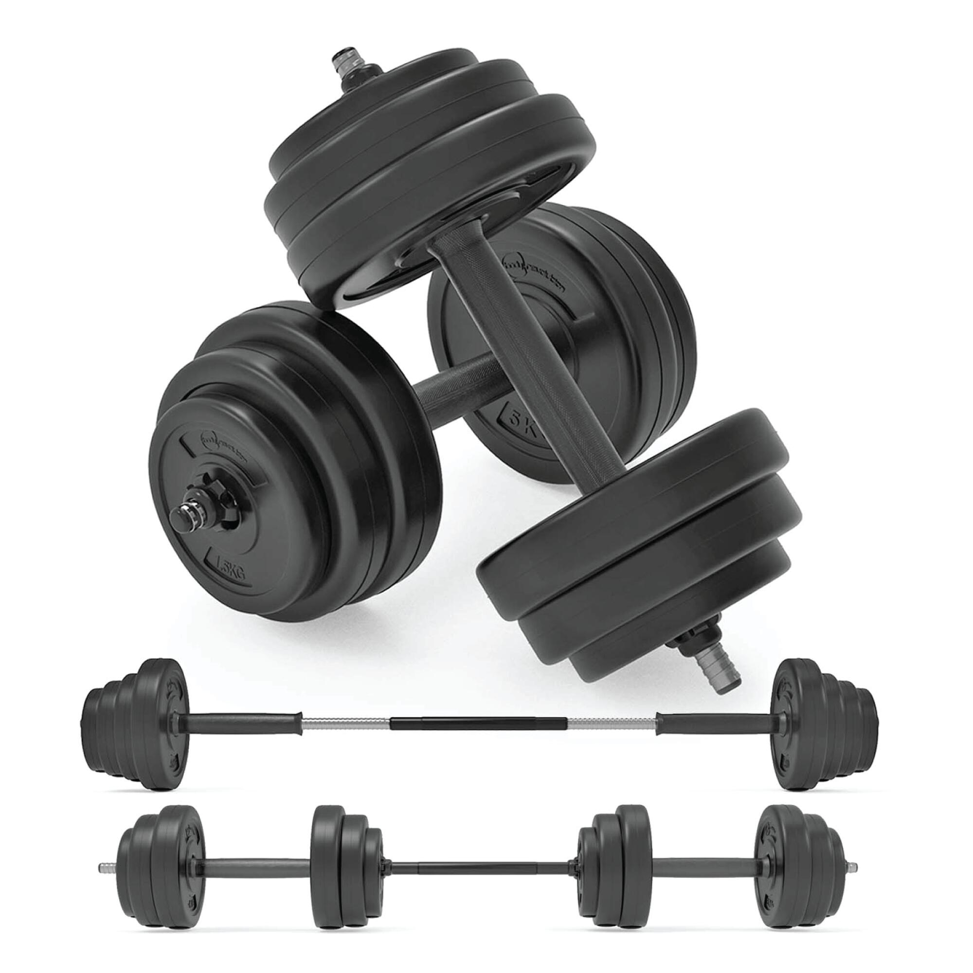 Body Revolution Vinyl Dumbbell Set 15kg 1/6