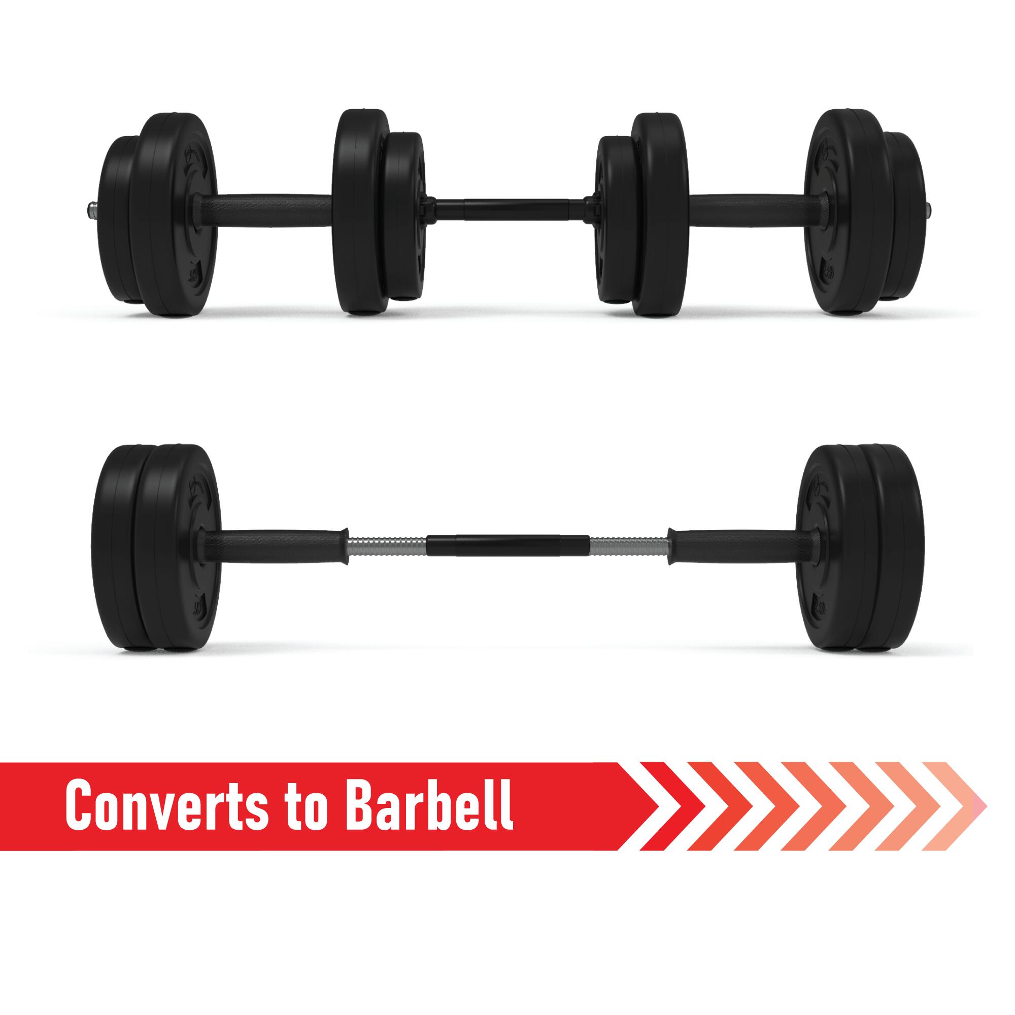 Body Revolution Vinyl Dumbbell Set 15kg 6/6