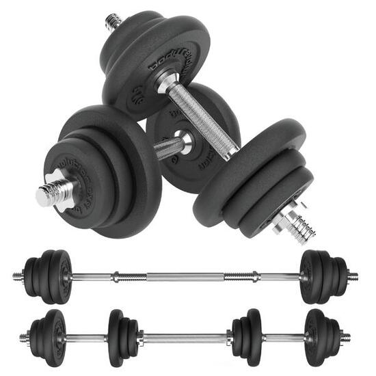 Zestaw hantli żeliwnych Body Revolution 50 kg