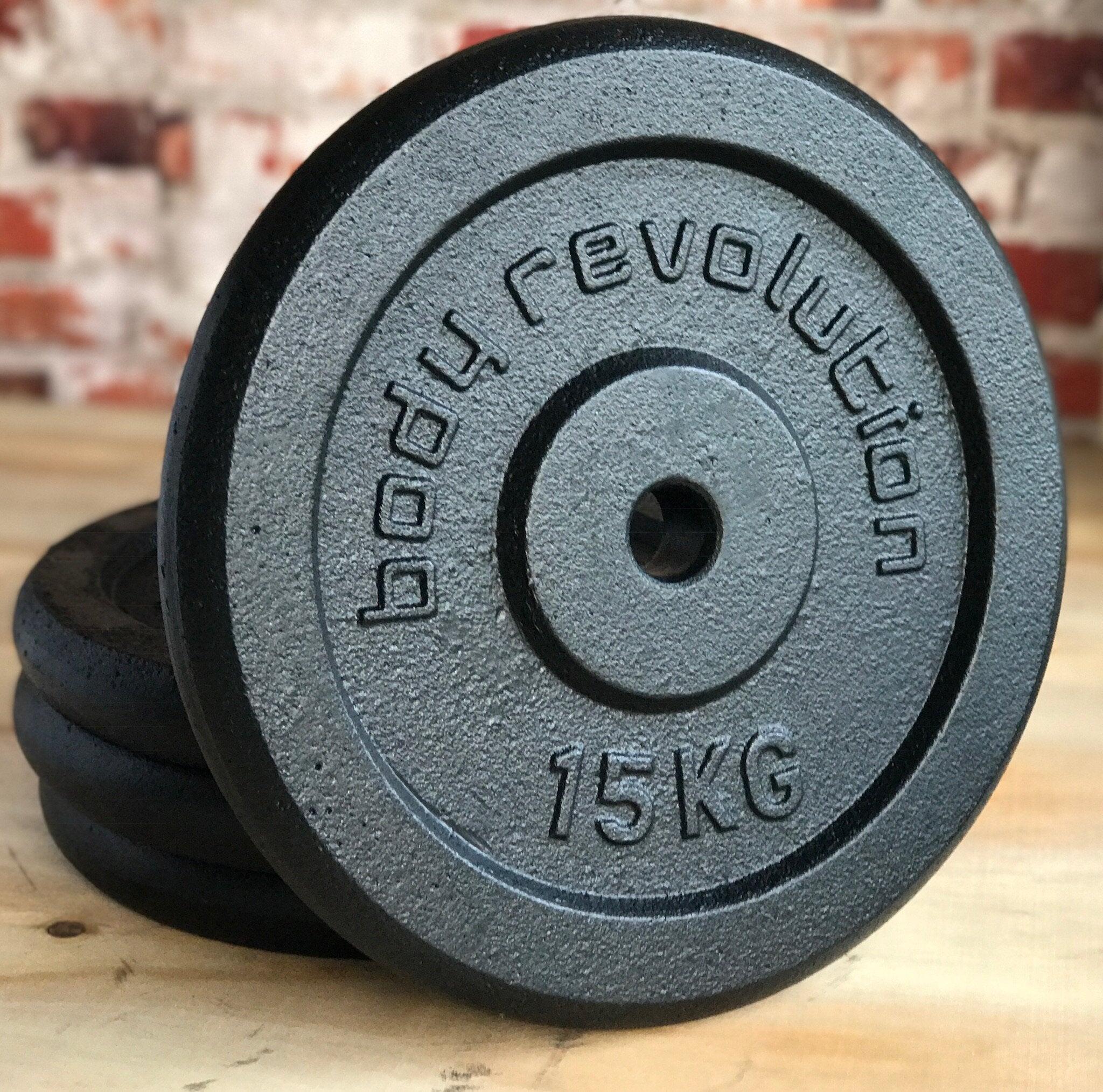 Cast Iron Weight Plates 2 x 25kg 6/6
