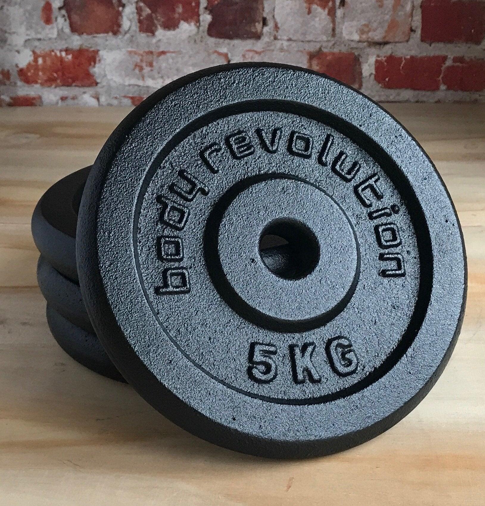 Cast Iron Weight Plates 2 x 25kg 5/6