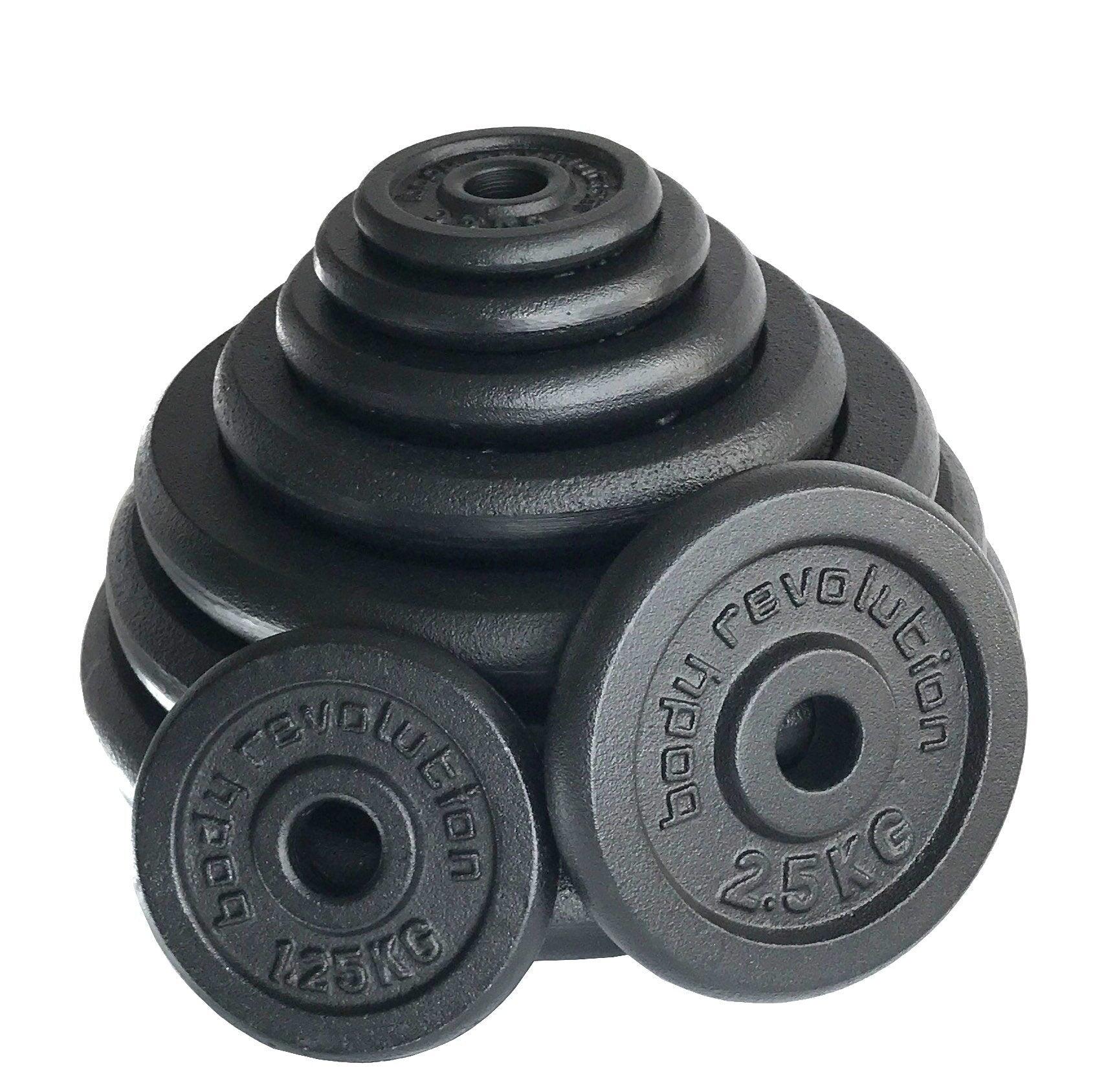 Cast Iron Weight Plates 2 x 25kg 3/6