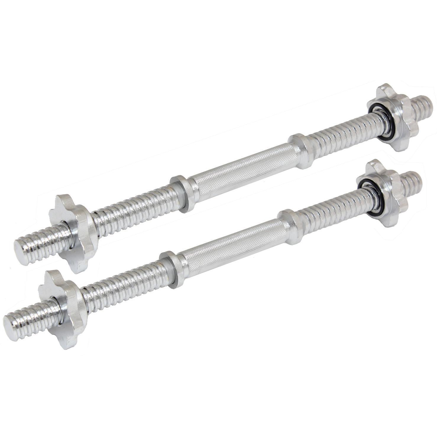 Dumbbell Bars 18 Inch (Pair) - 1&" Plates 3/3