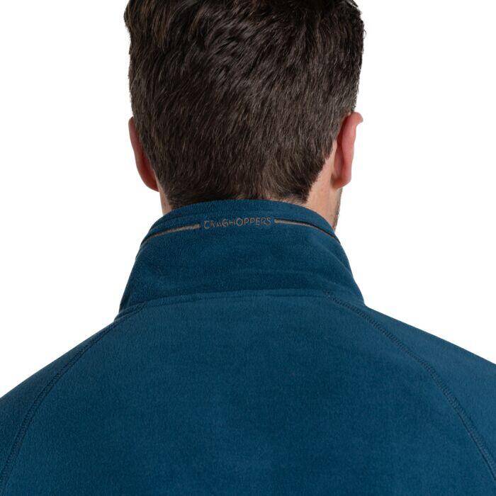 Craghoppers Men's Corey VI Half Zip Fleece Tourmaline Blue Medium -  4