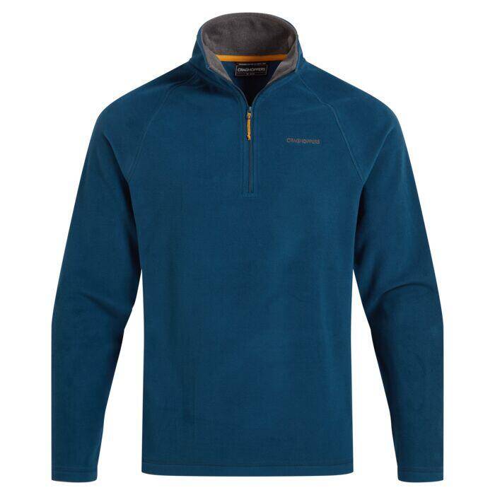 Craghoppers Men's Corey VI Half Zip Fleece Tourmaline Blue Medium -  1