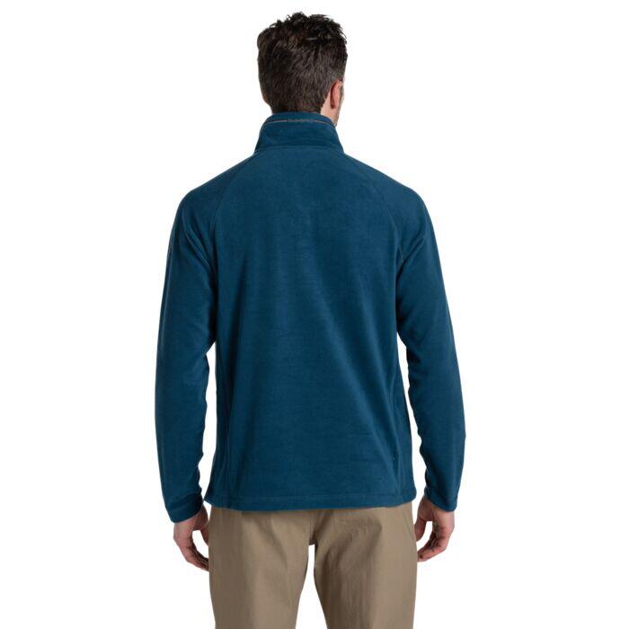 Craghoppers Men's Corey VI Half Zip Fleece Tourmaline Blue Small