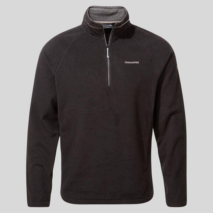 Craghoppers Men's Corey VI Half Zip Fleece Black Small