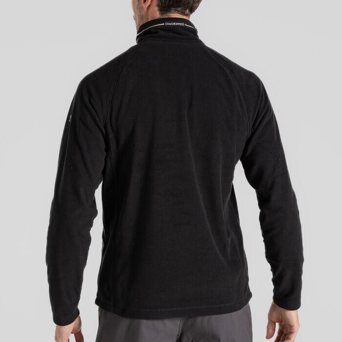 Craghoppers Men's Corey VI Half Zip Fleece Black Small