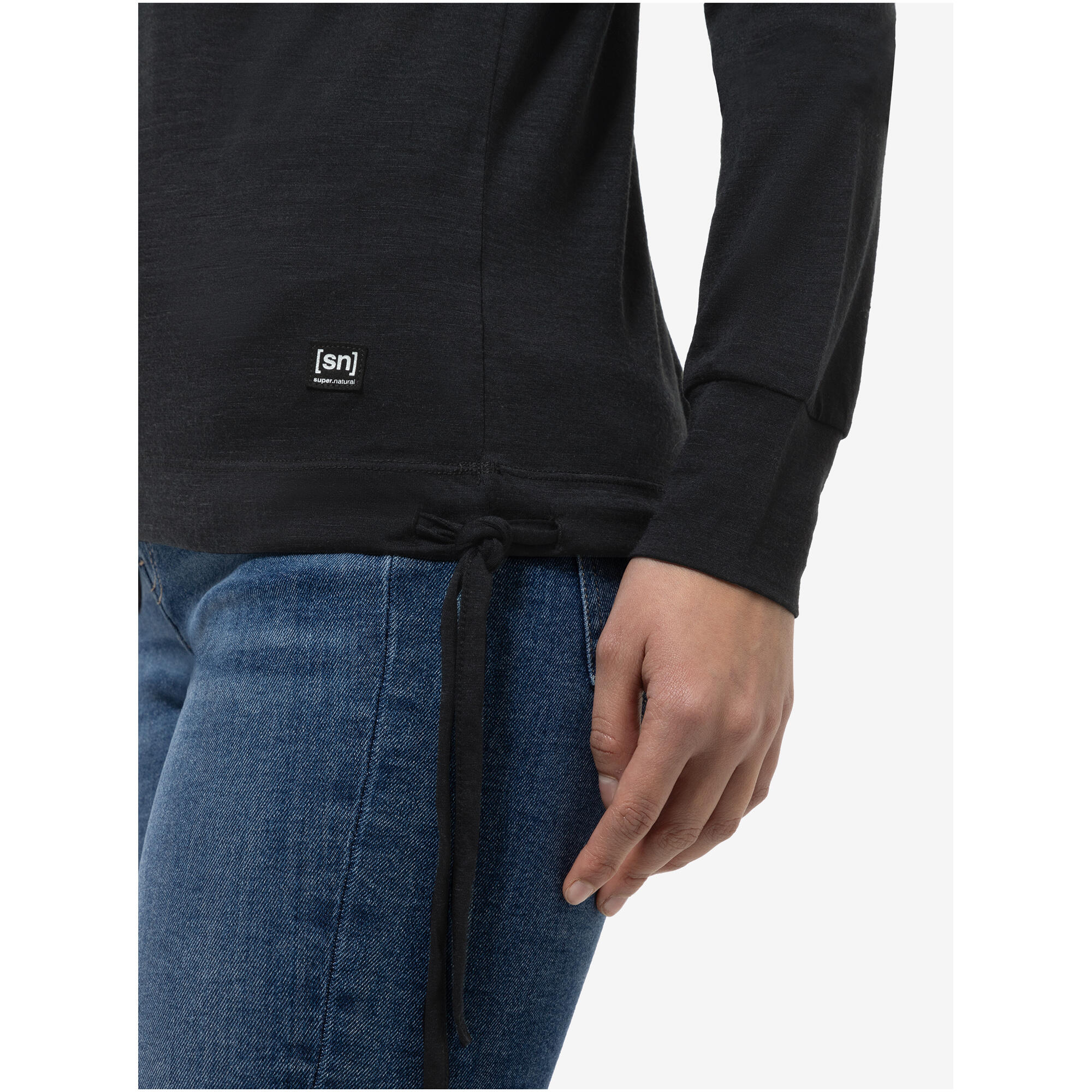 Bluza z kapturem damska SUPER.NATURAL Funnel Hoodie 2/5