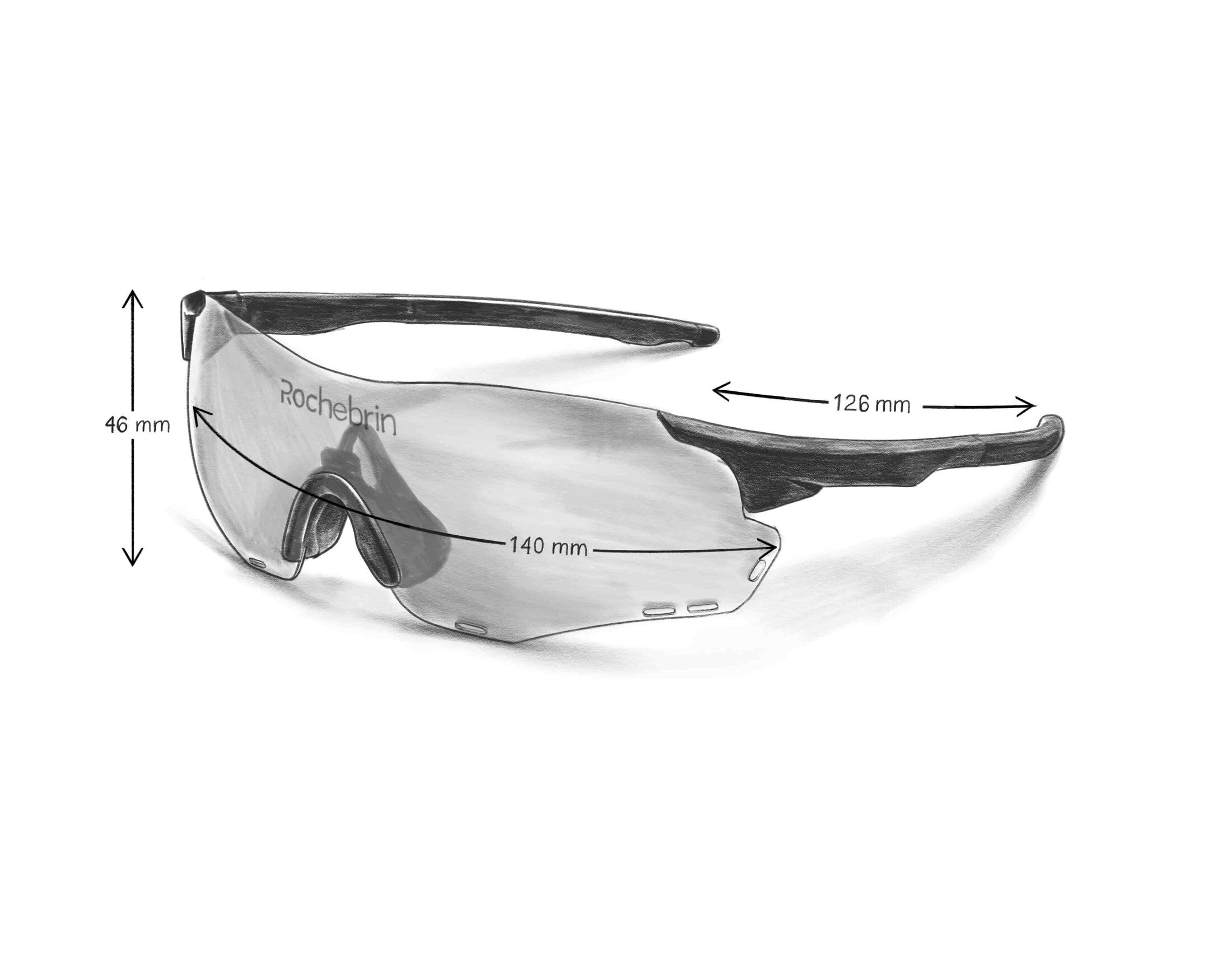Lunette de soleil anti-dérapante running et cyclisme catégorie3 - homme et femme 6/7