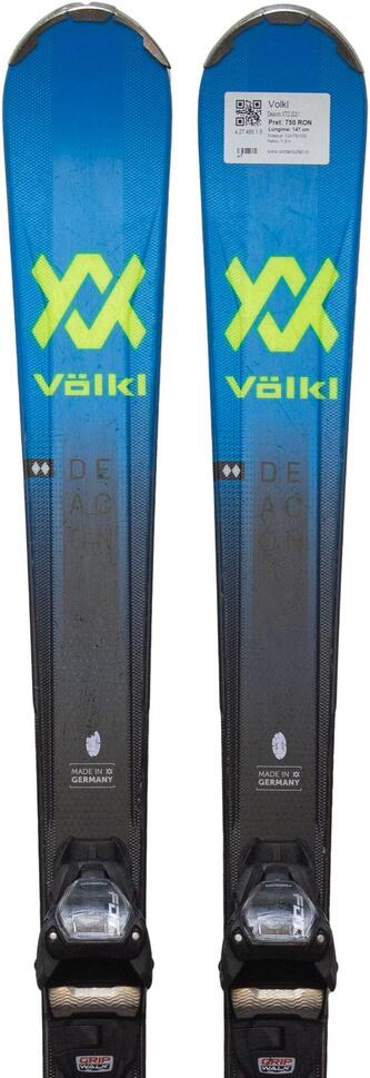Używane narty - VOLKL Deacon XTD 2021, 175 cm, stan bardzo dobry
