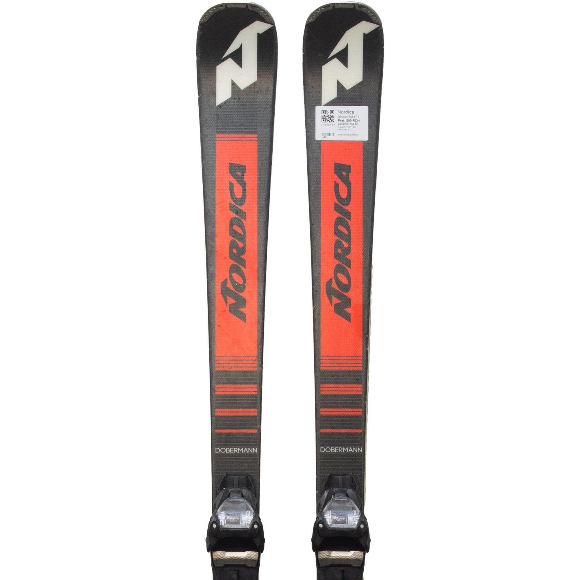 Używane narty - NORDICA Dobermann Spitfire TI X, 168 cm, stan dobry