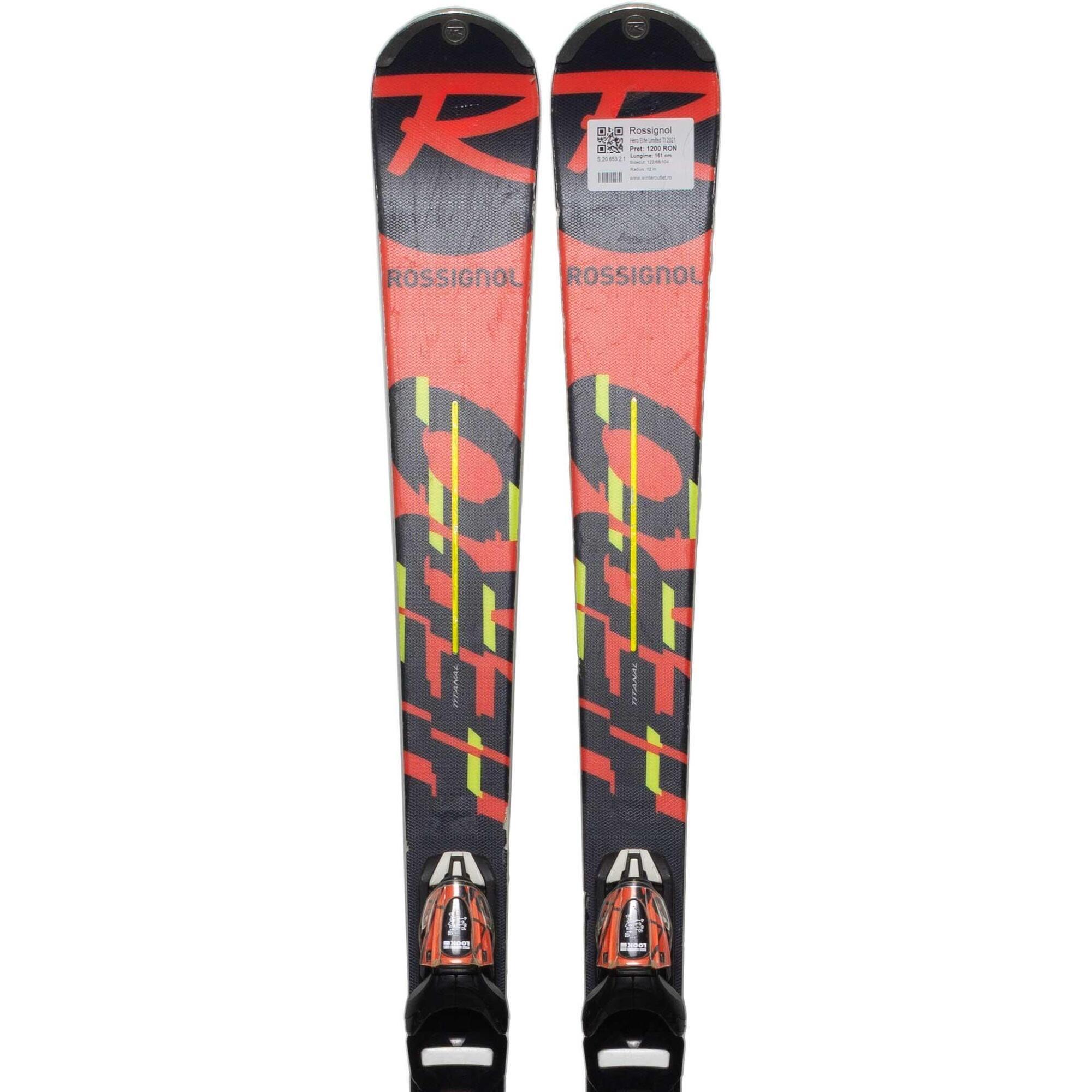 Használt Síléc - Rossignol Hero Elite Limited TI, 166 cm - Nagyon jó állapotú