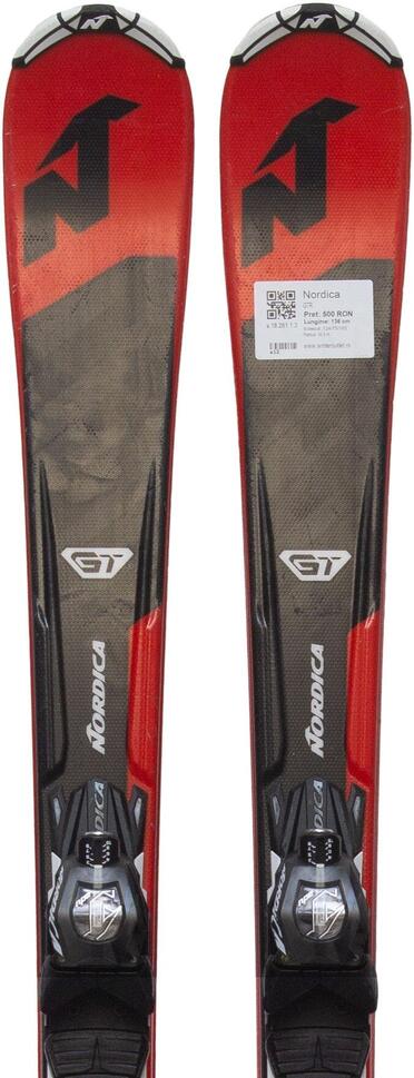 Używane narty - NORDICA GTR, 136 cm, stan dobry