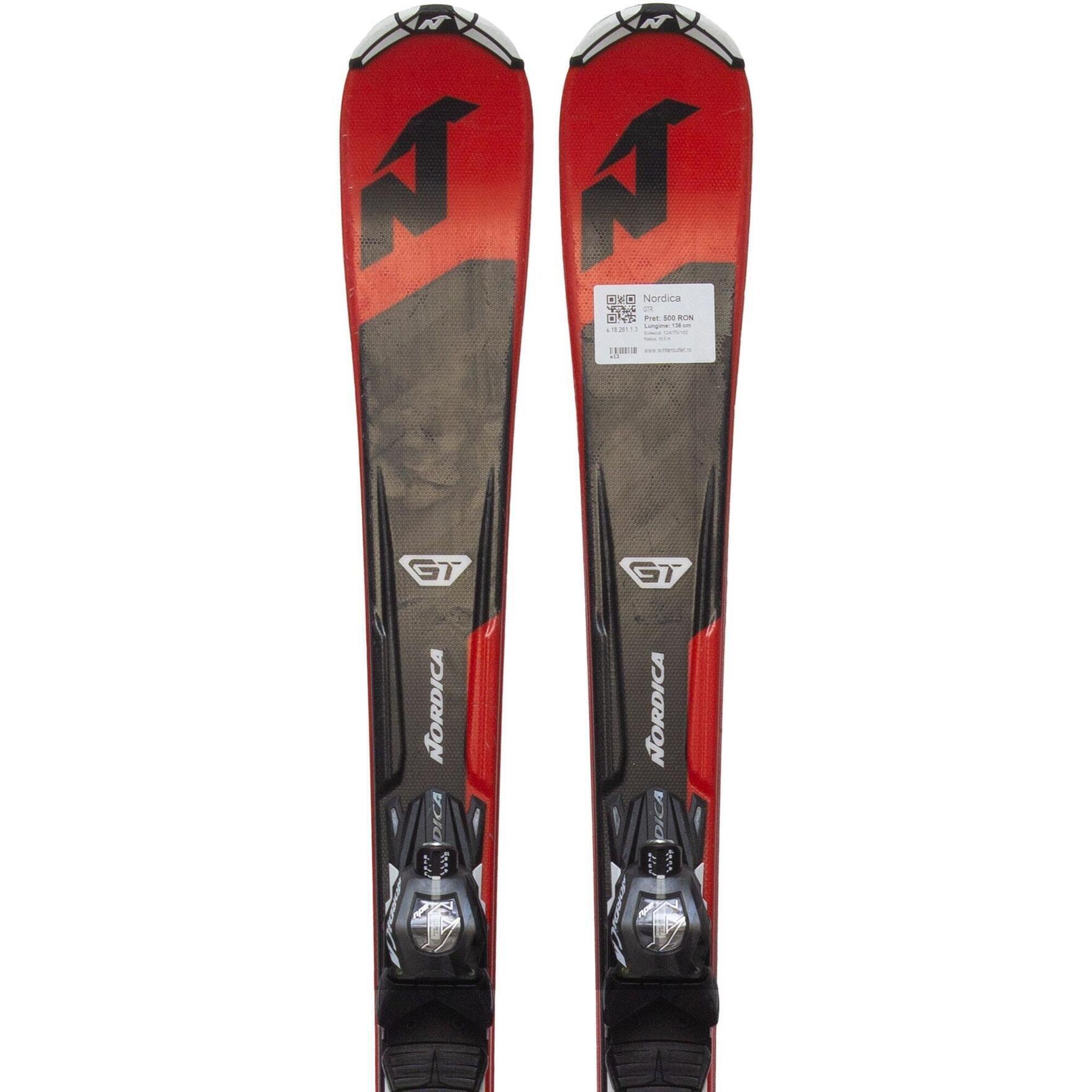 NORDICA 2ND LIFE - NORDICA GTR, 136 cm, Dobrý stav