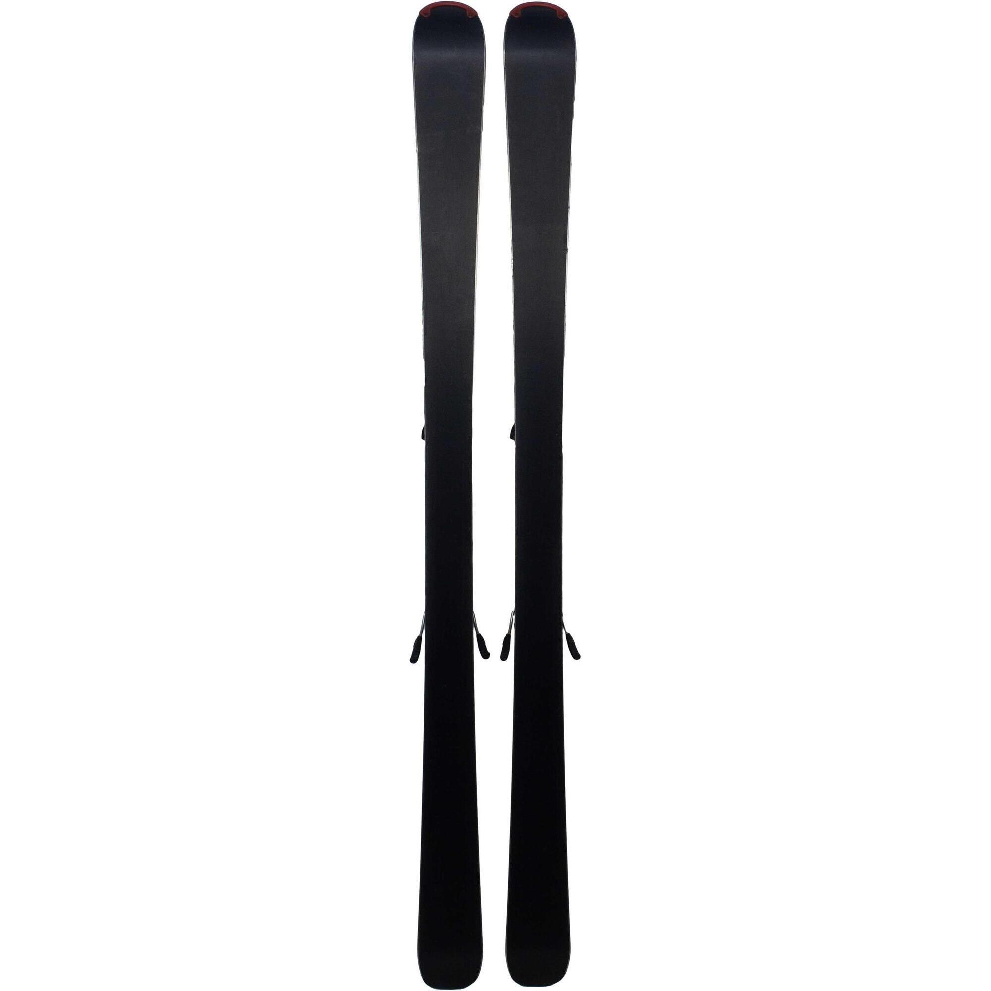 Ski Enfant Elan Jett 140 Cm (1m40) Avec Fixations - Occasion - Noir