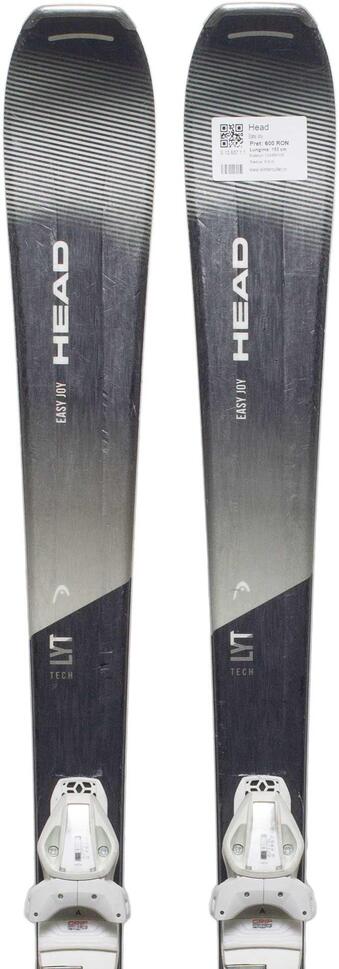 Używane narty - HEAD Easy Joy, 158 cm, stan dobry